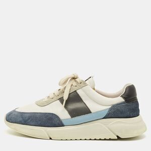 Axel Arigato Genesis Vintage Size 43 Multicolor Canvas Leather And Suede Low